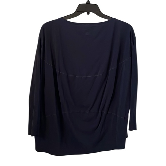 LULULEMON | Women’s Midnight Navy Back In Action Long Sleeve Size XL - Picture 6 of 7